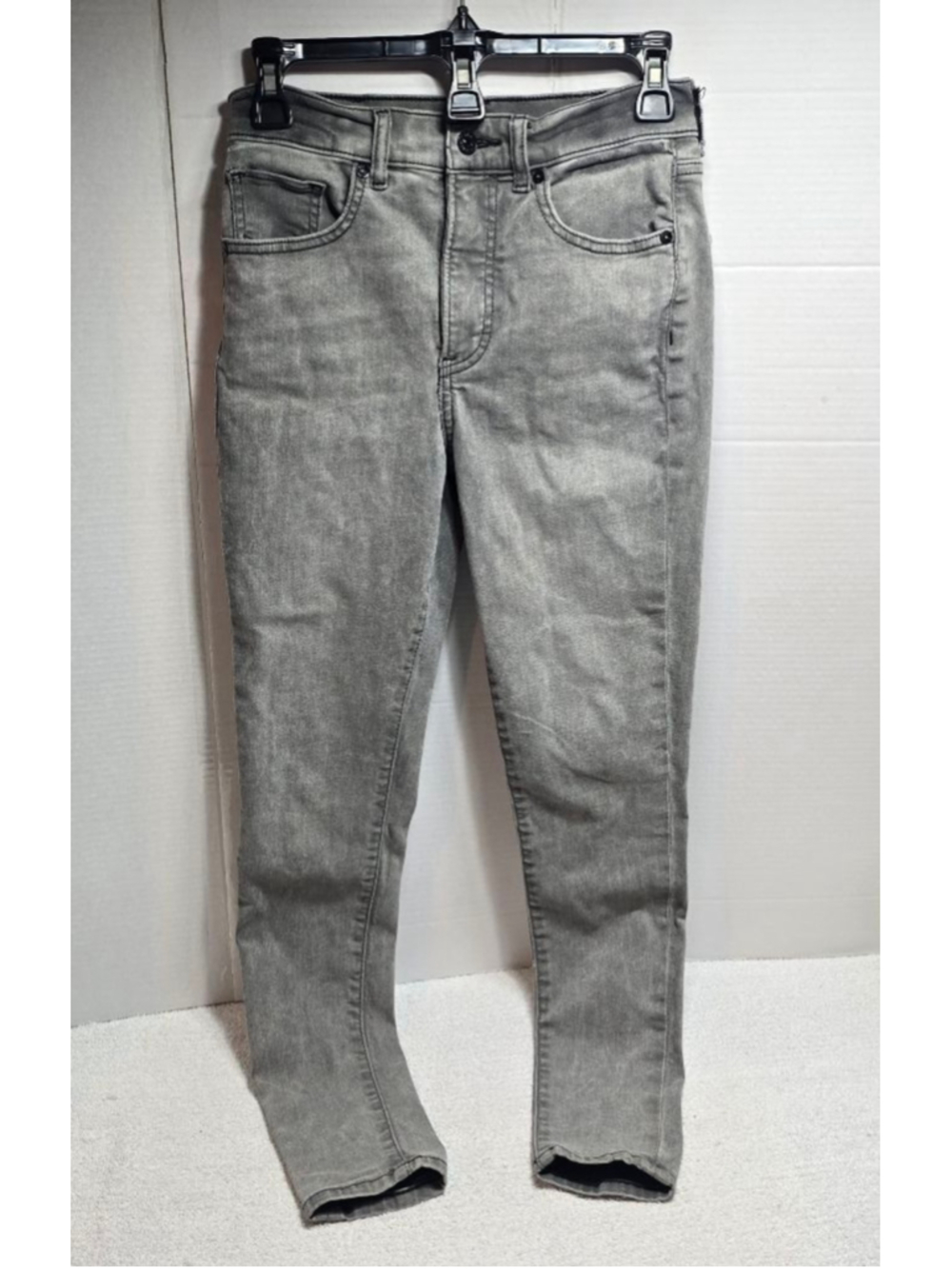 Women's EXPRESS Gray Skinny High Rise Jeans Size 2